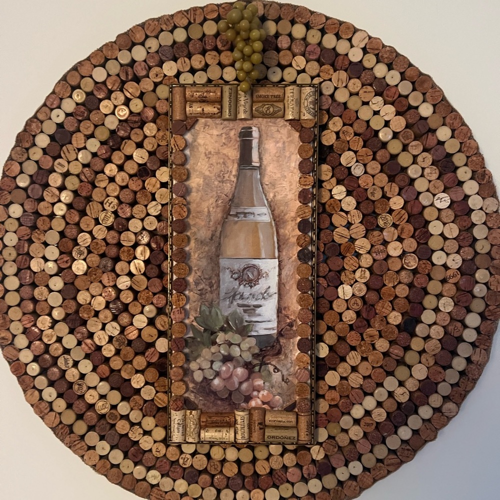 Wine Bottle Cork Wall Art